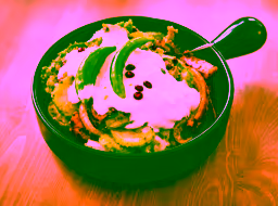 Georgian salad with baje walnut sous