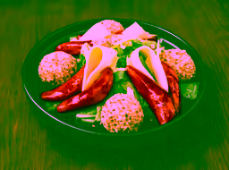 Fresh pear salad & cheese ricotta