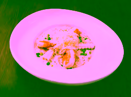 Risotto with shrimp and squid