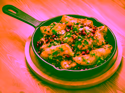 Ojakhuri with pork