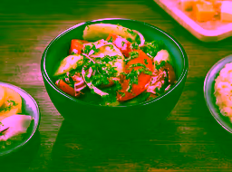 კიტრი-პომიდვრის სალათი