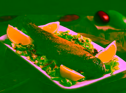 კალმახი გრილზე